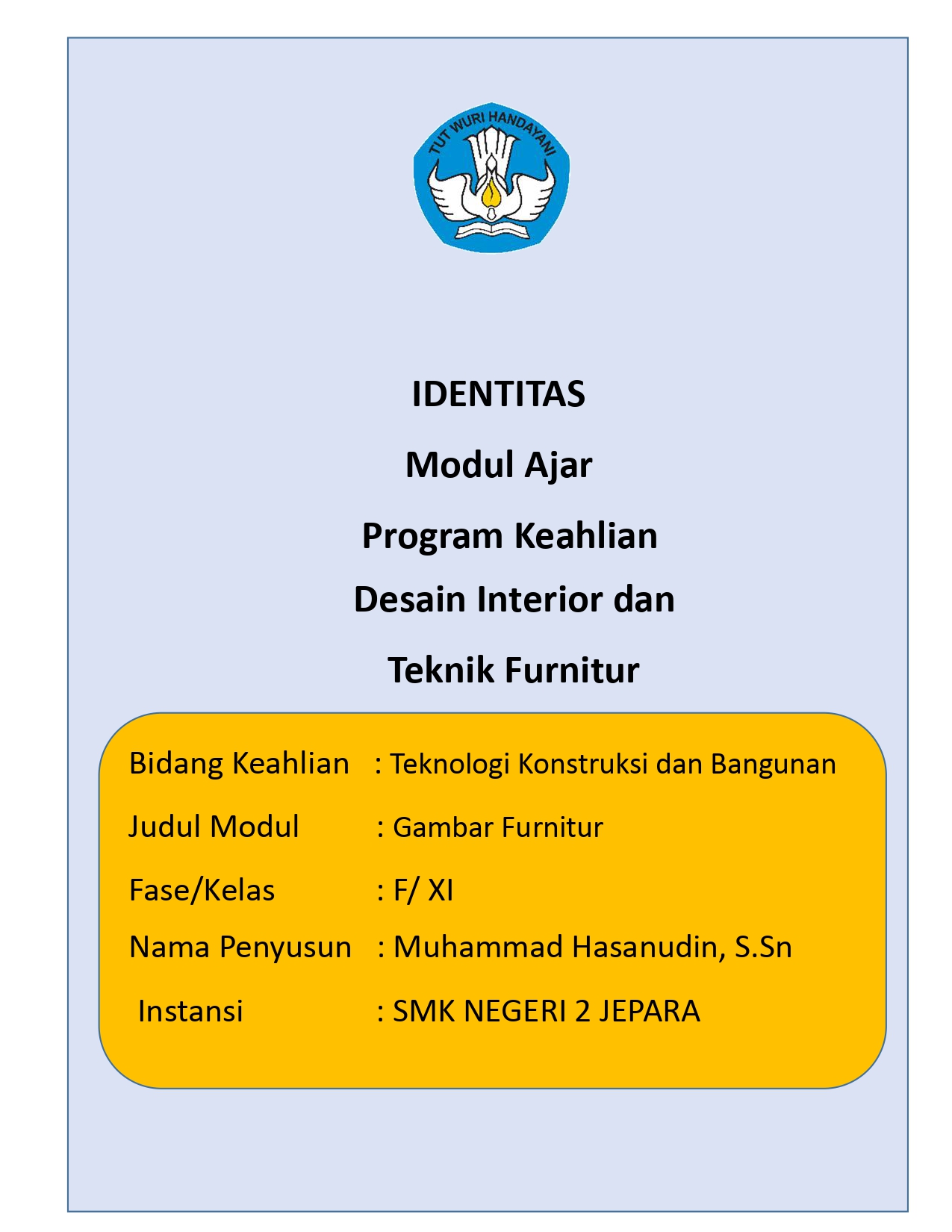 Modul Ajar Desain Interior Dan Teknik Furnitur 9905